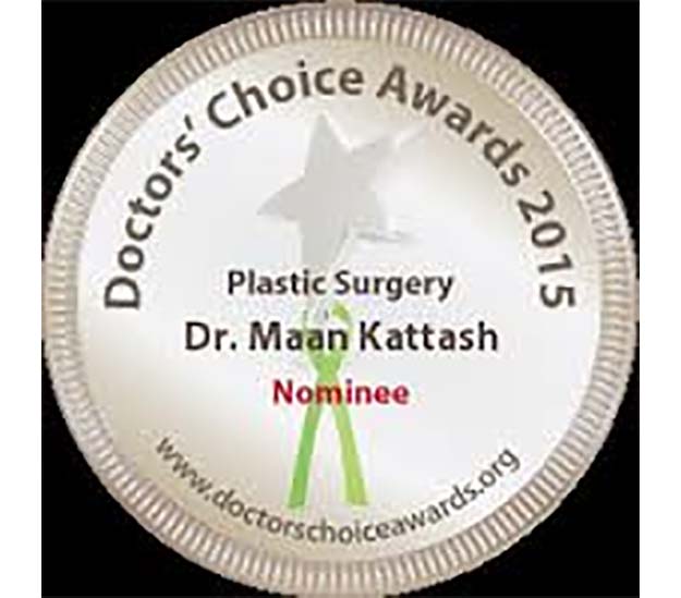 DOCTORS' CHOICE AWARDS 2015: Awarded to Dr. Maan Kattash, M.D., Plastic Surgeon